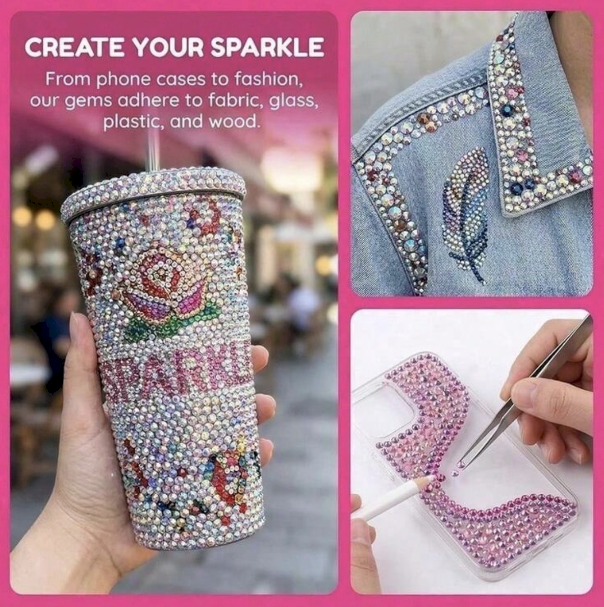 Diamond painting set