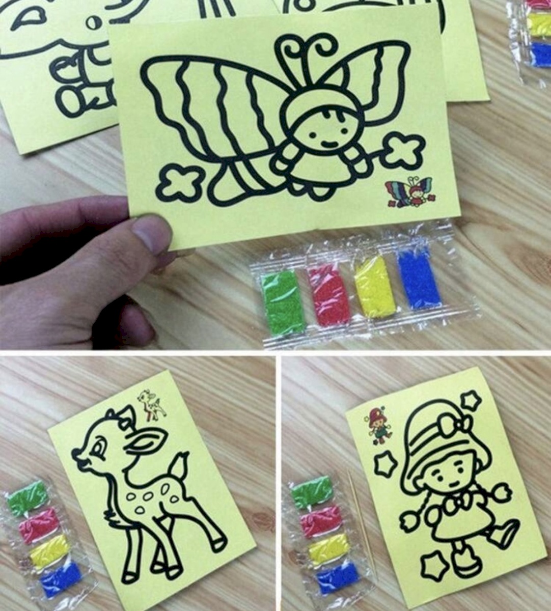 Sand painting 10 Pcs