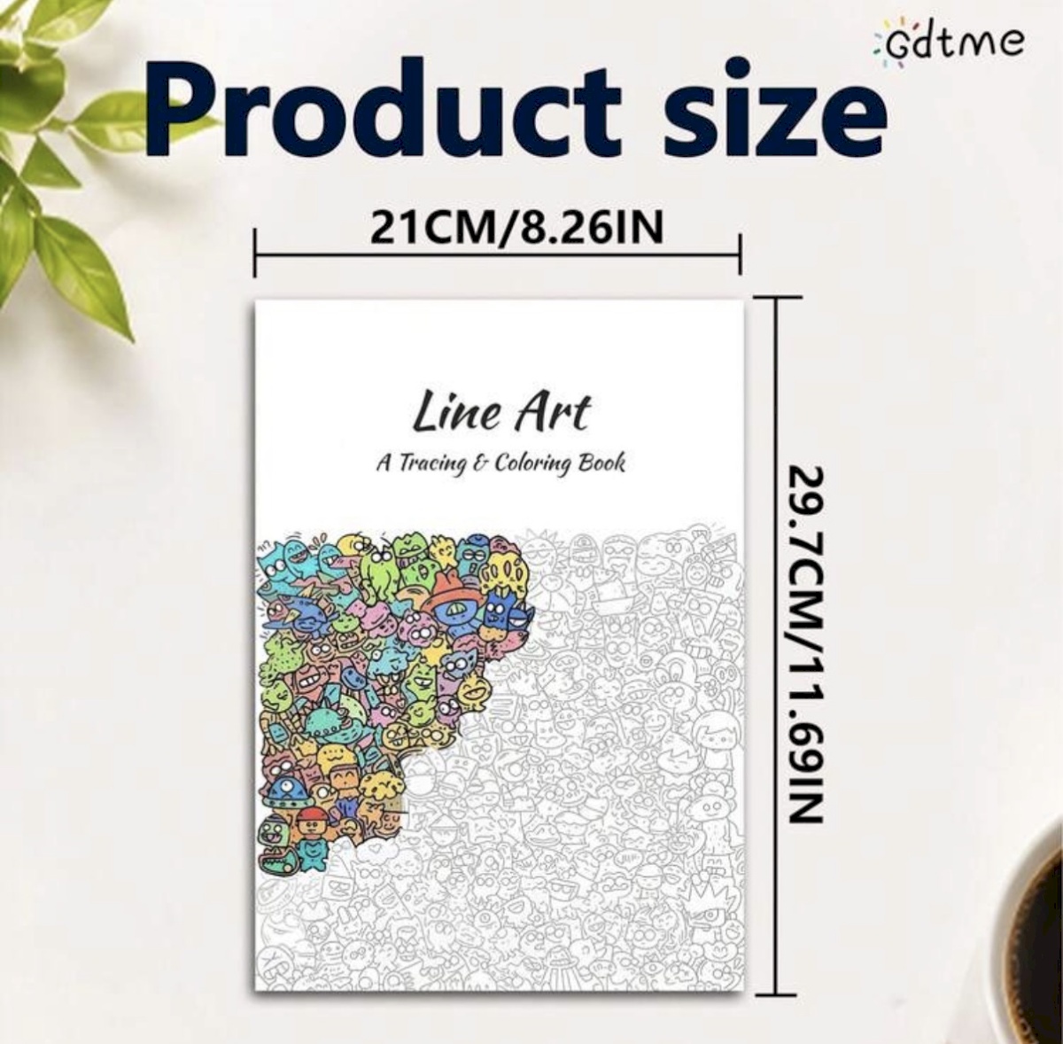 Line art book