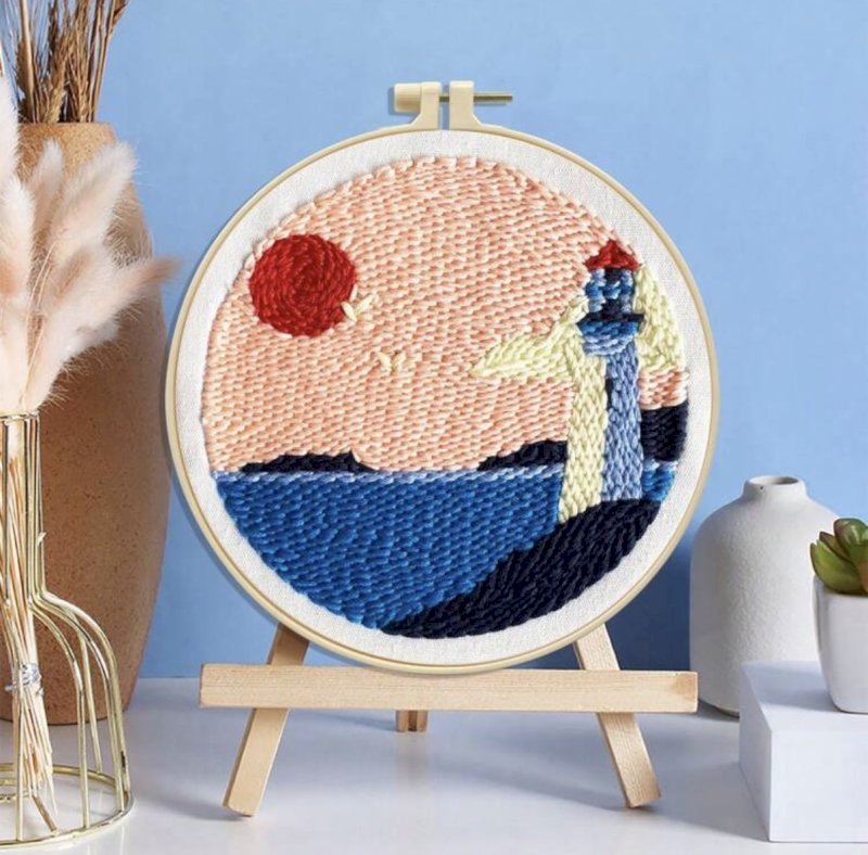 Poke embroidery
