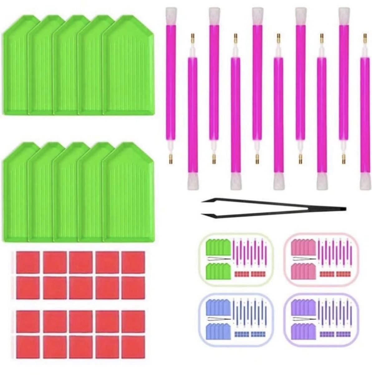 Diamond painting tools 3 pcs