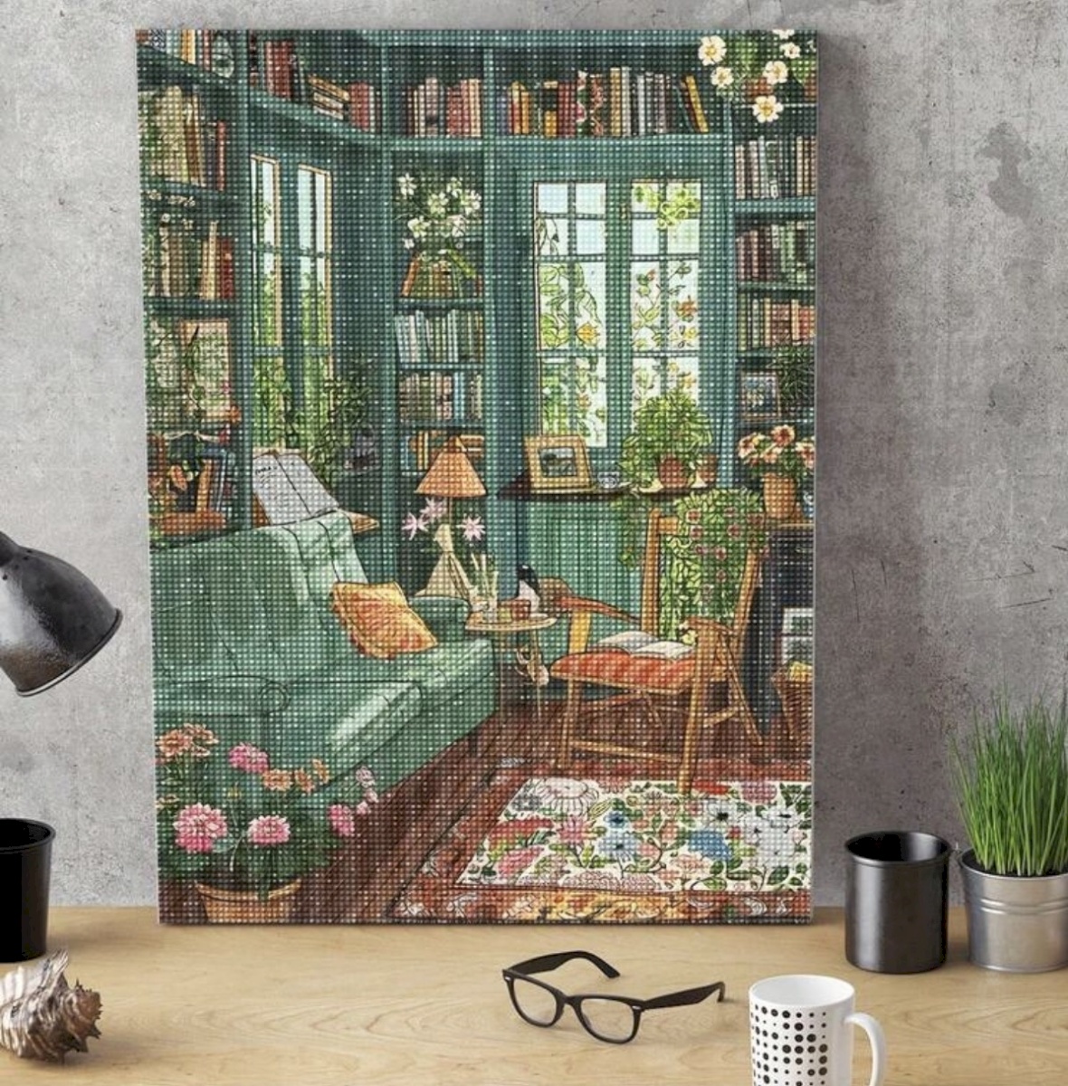 Diamond painting