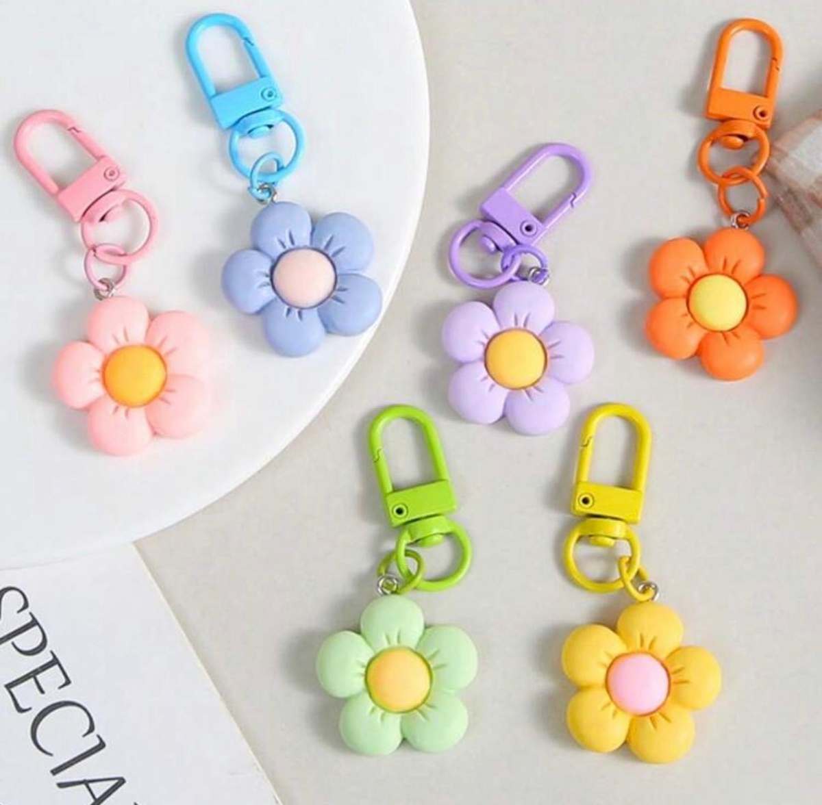 Keychains 6 Pcs
