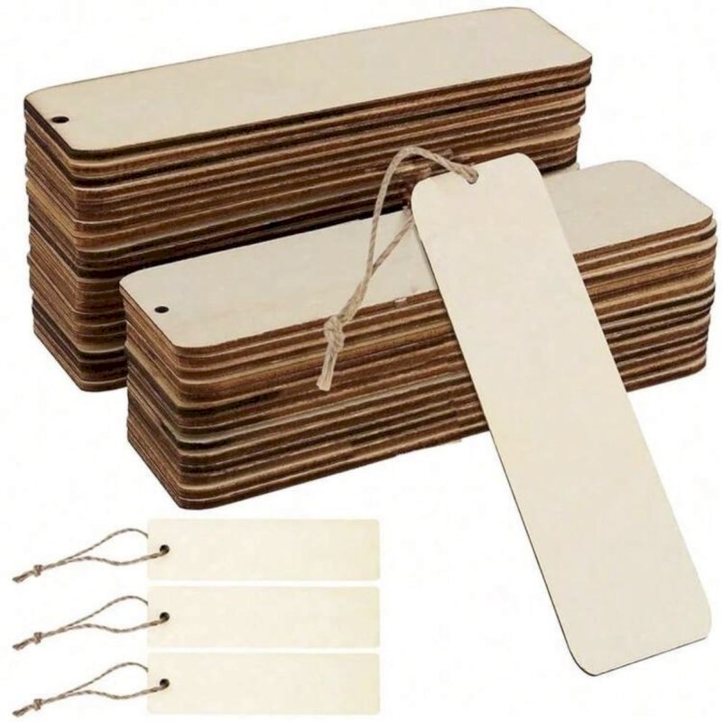 Wooden bookmarks - 5 pieces