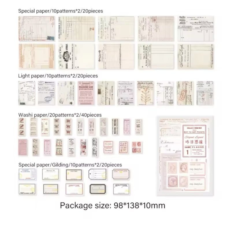 Scrapbooking 100 Pcs