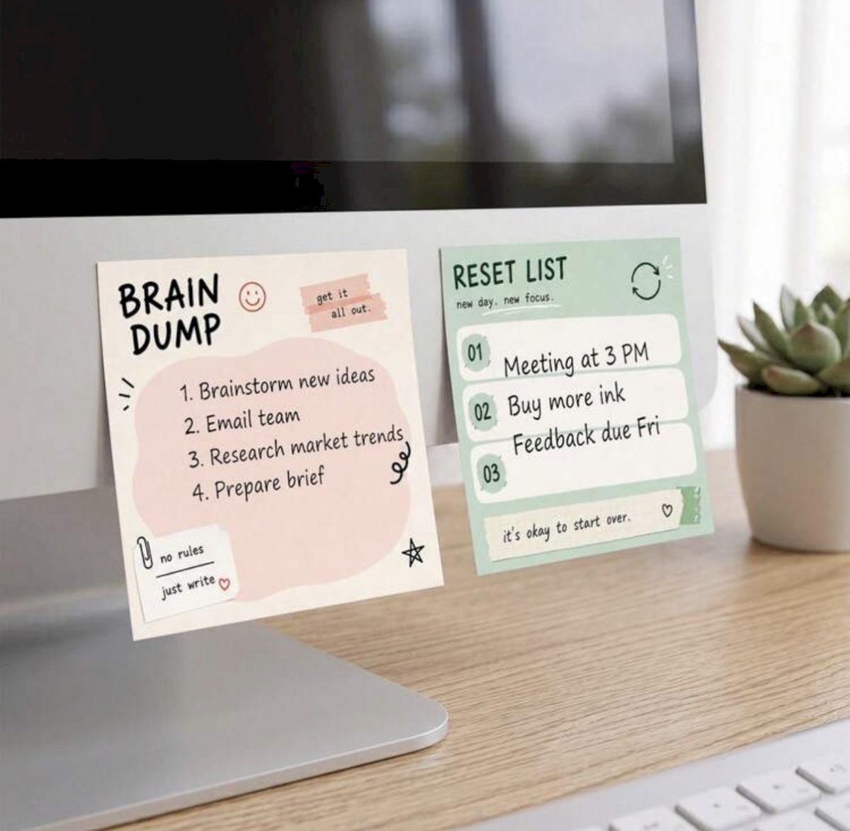 Sticky notes