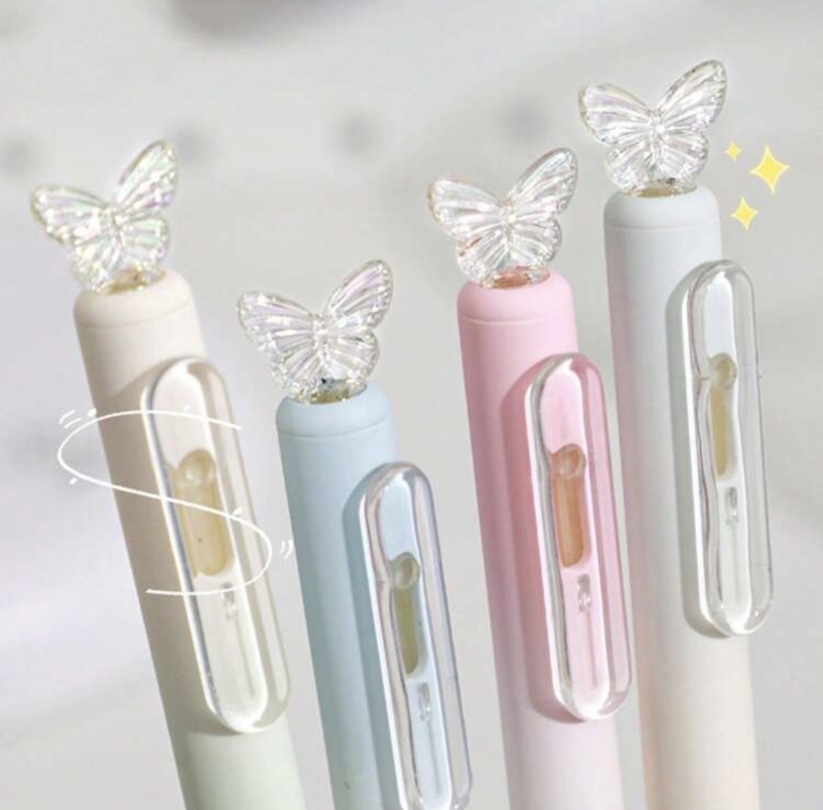 Butterfly pen