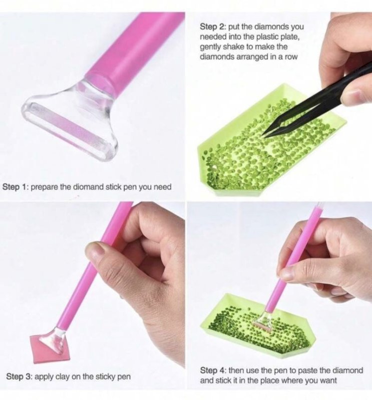 Diamond painting tools 20 pcs