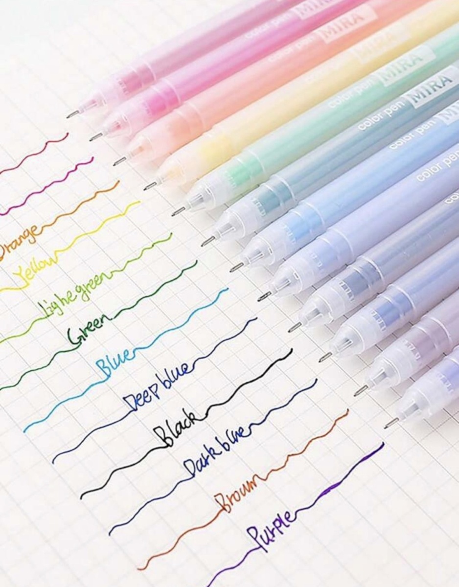 Multicolor pens set
