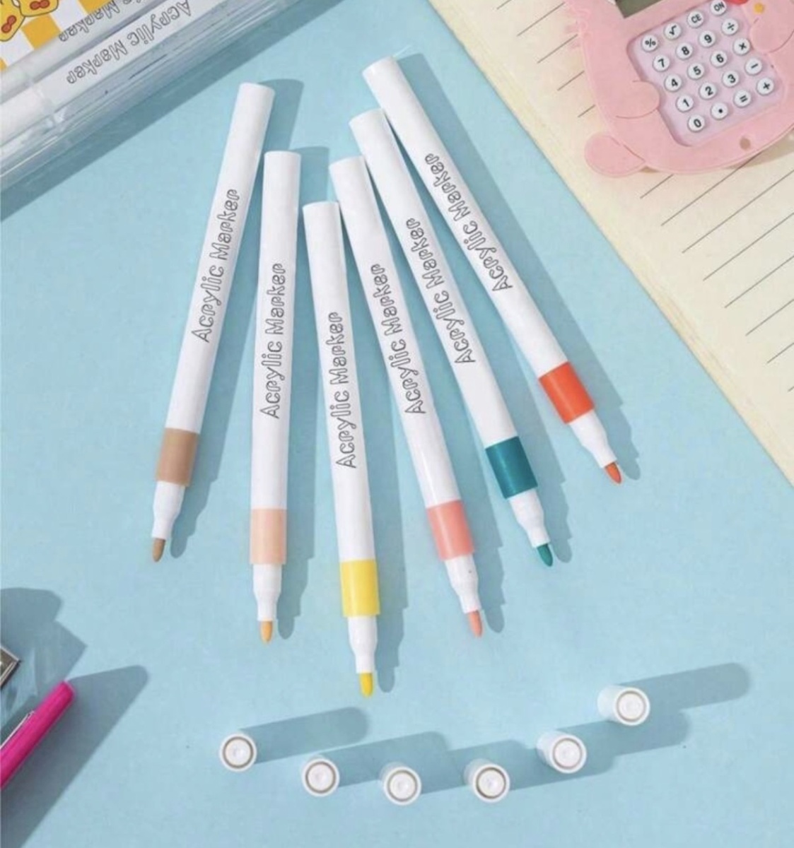 Acrylic markers 60 Pcs