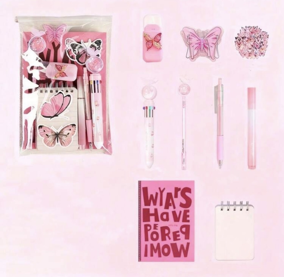 Stationery set 9 Pcs