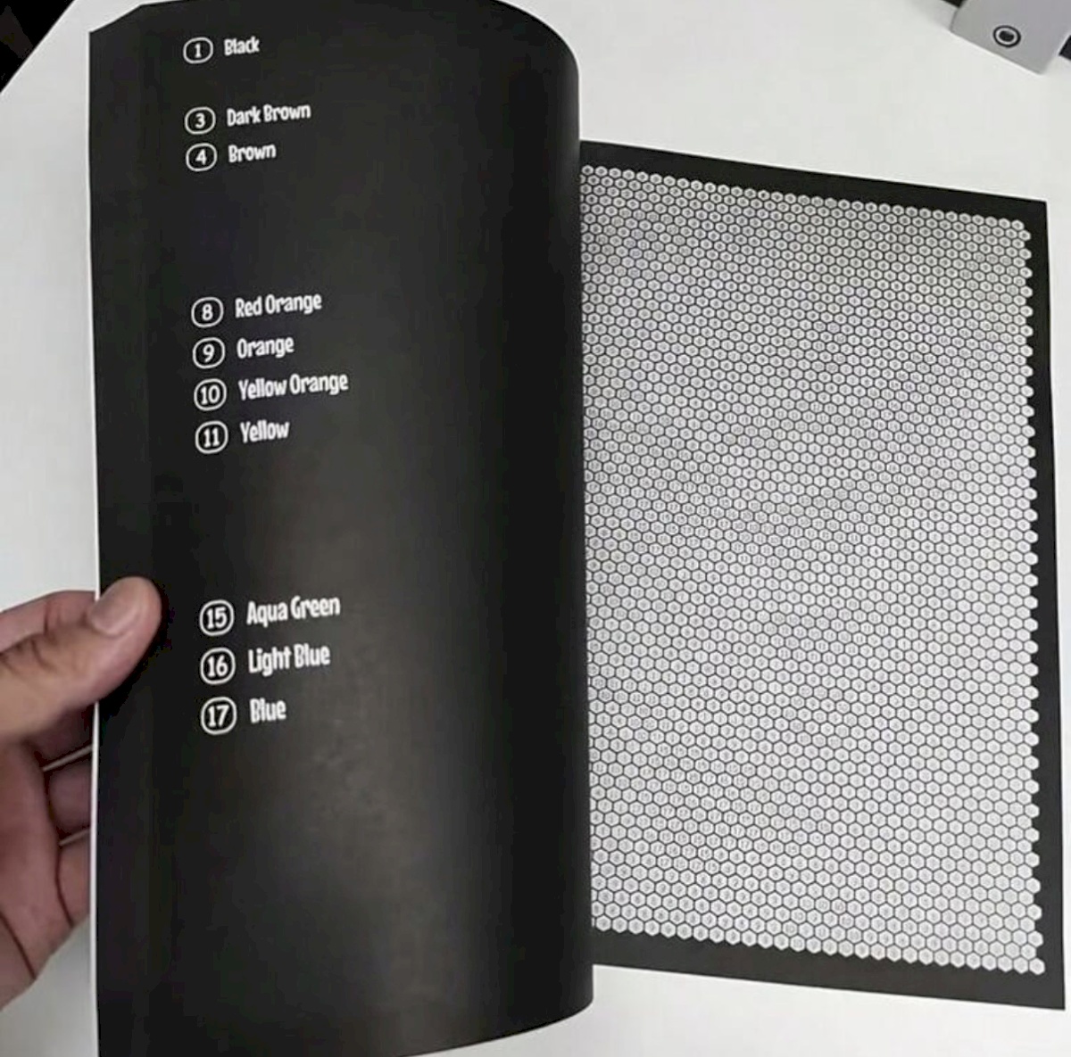 paint by numbers book