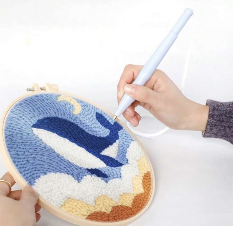 Poke embroidery