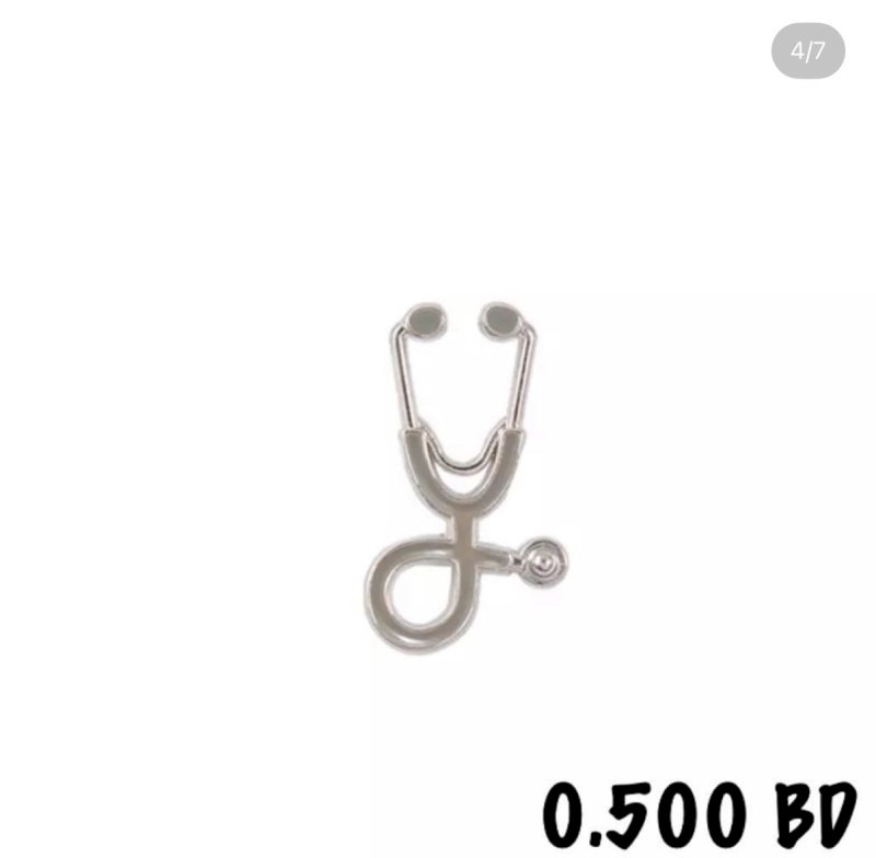 Stethoscope pin