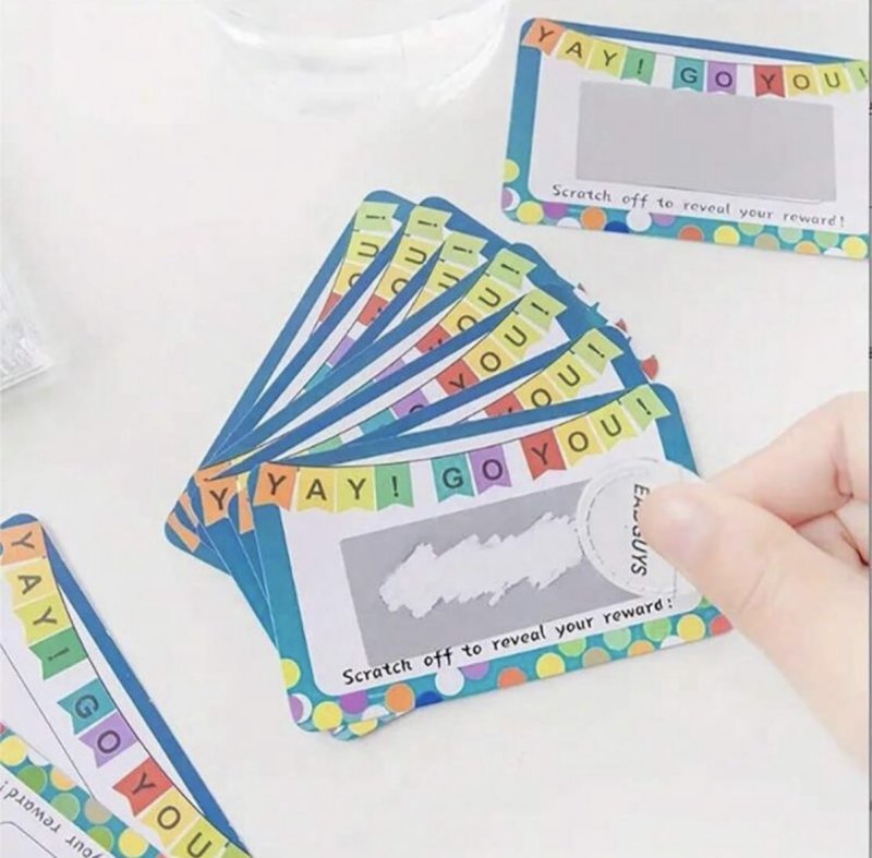 Scratch and win - 10 pcs
