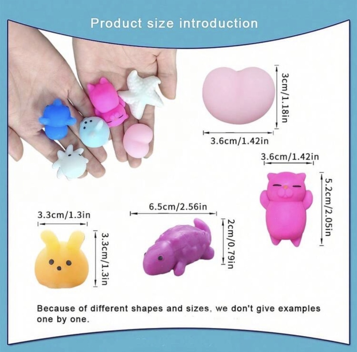 Squishy 6 Pcs