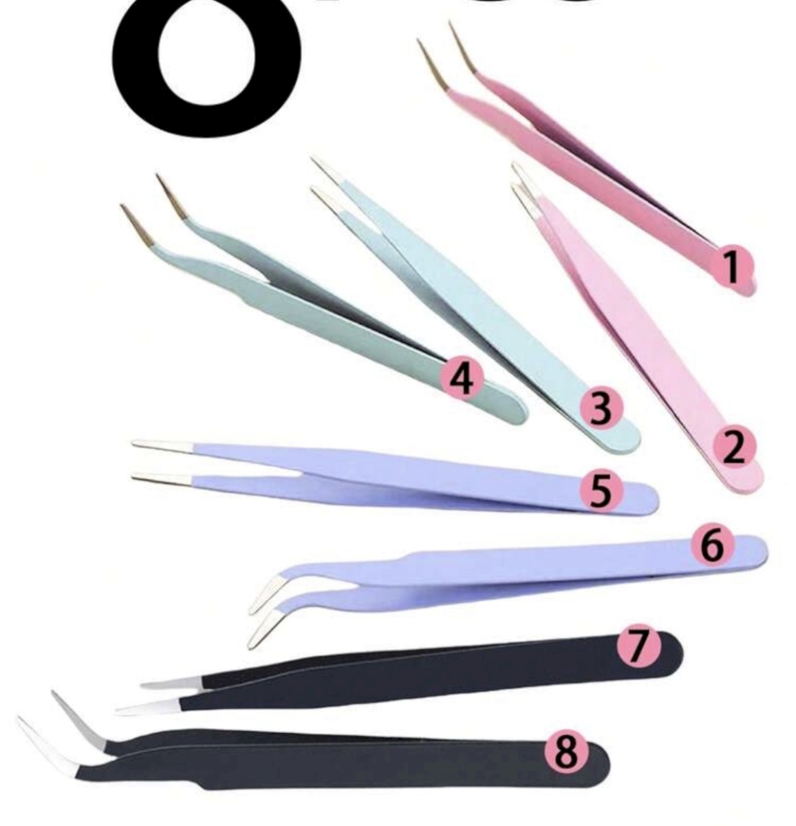 Stainless tweezers
