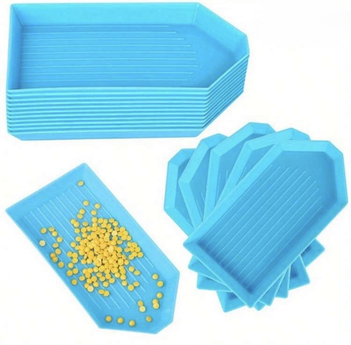 Beads sorting tray