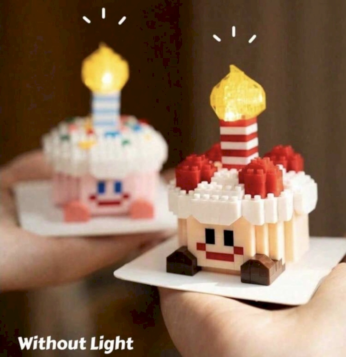 Lego building cubes - without light