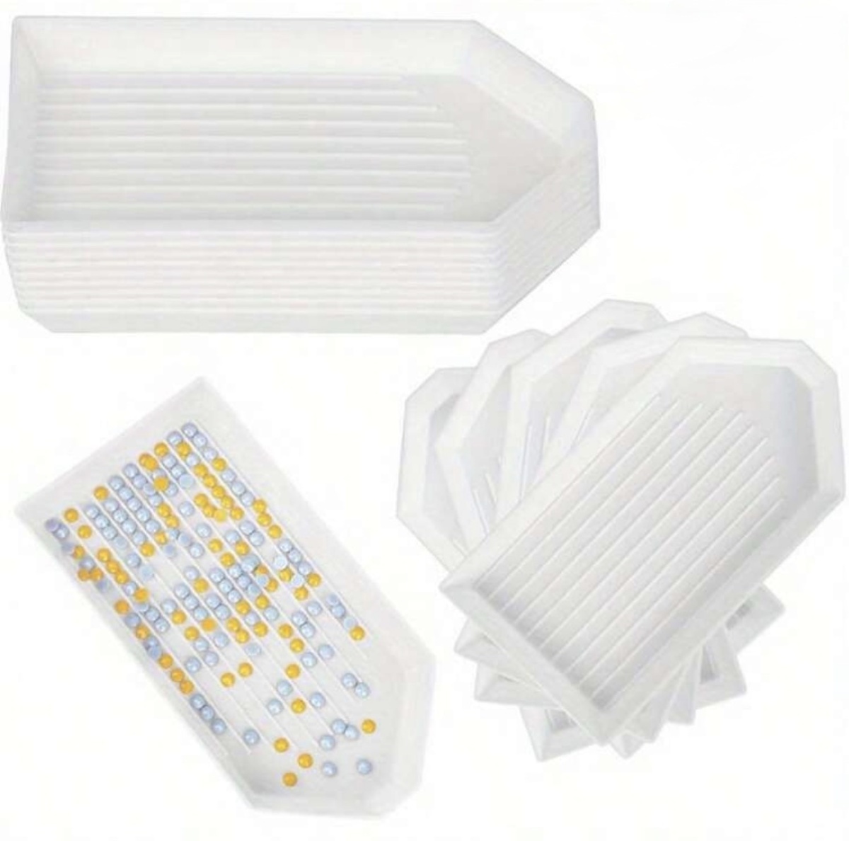 Beads sorting tray