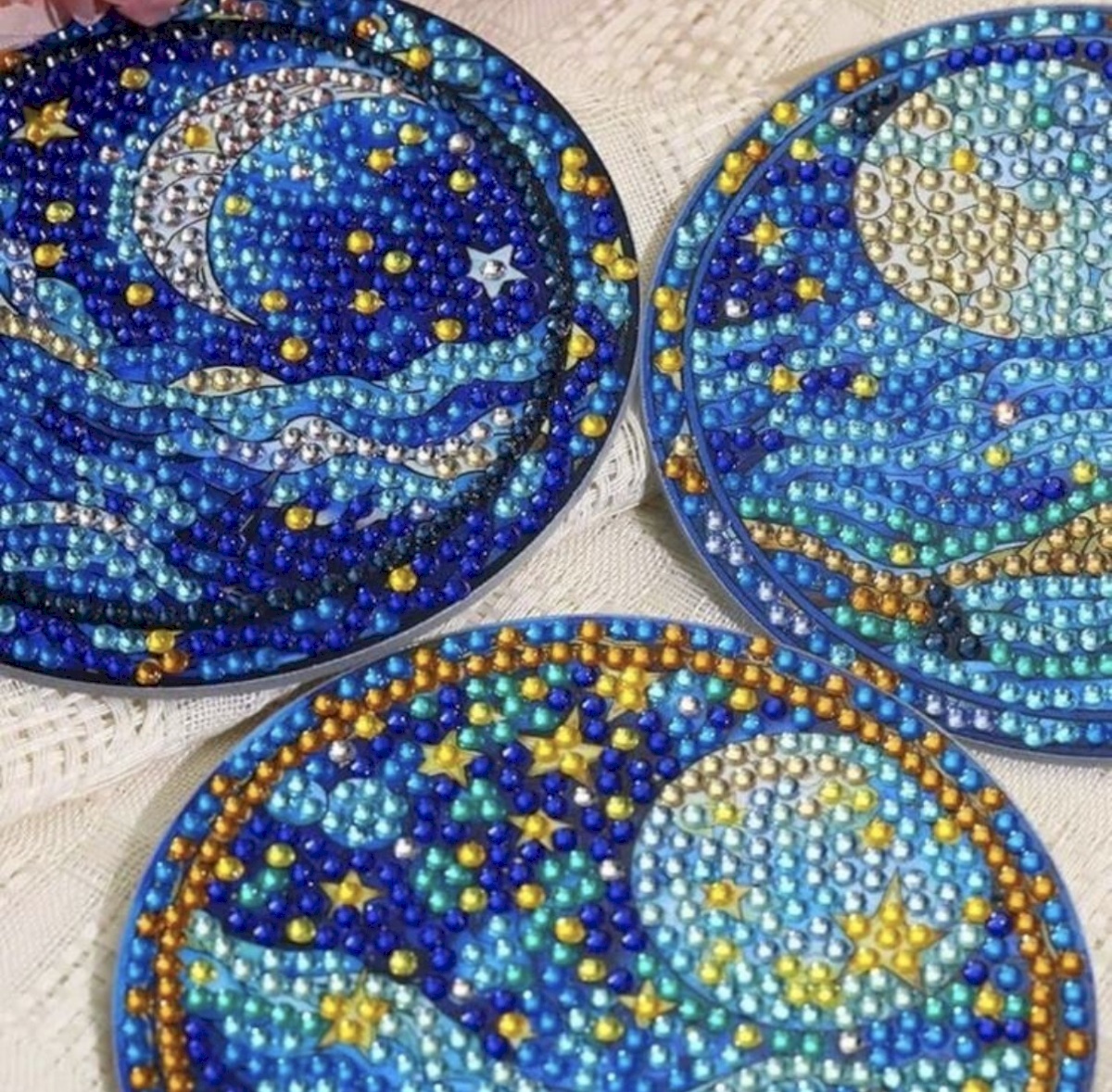 Diamond painting coasters
