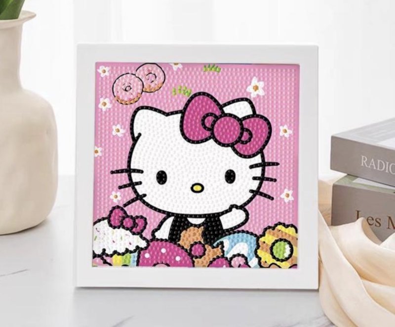 Kids diamond painting with frame