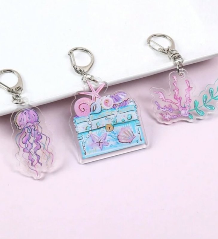 Keychains 6 Pcs