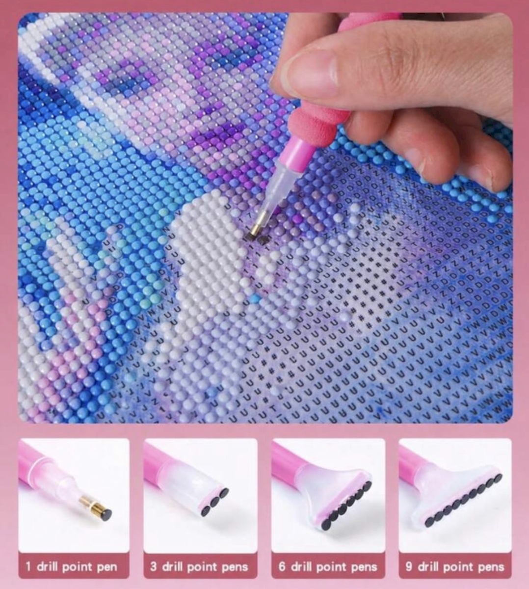 Diamond painting set