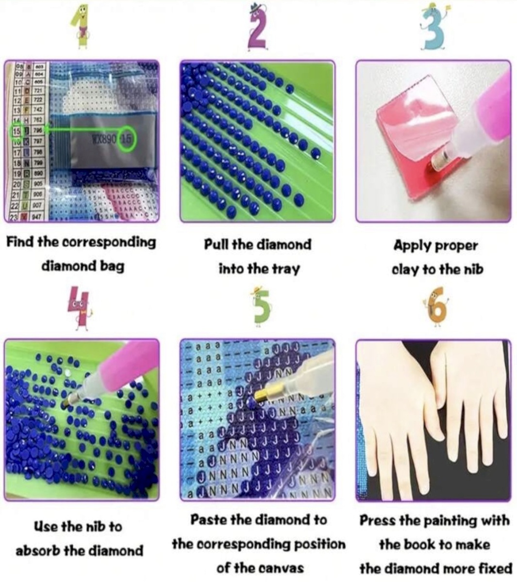 Diamond painting coasters