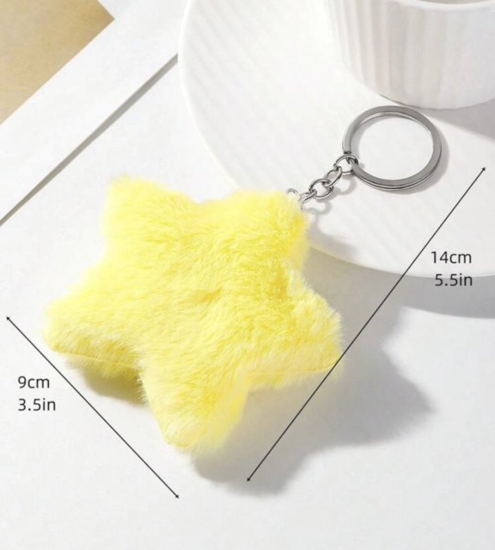 Stars keychains 5 Pcs