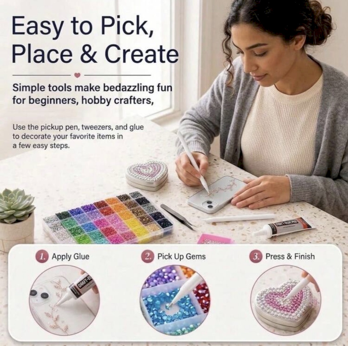 Diamond painting set