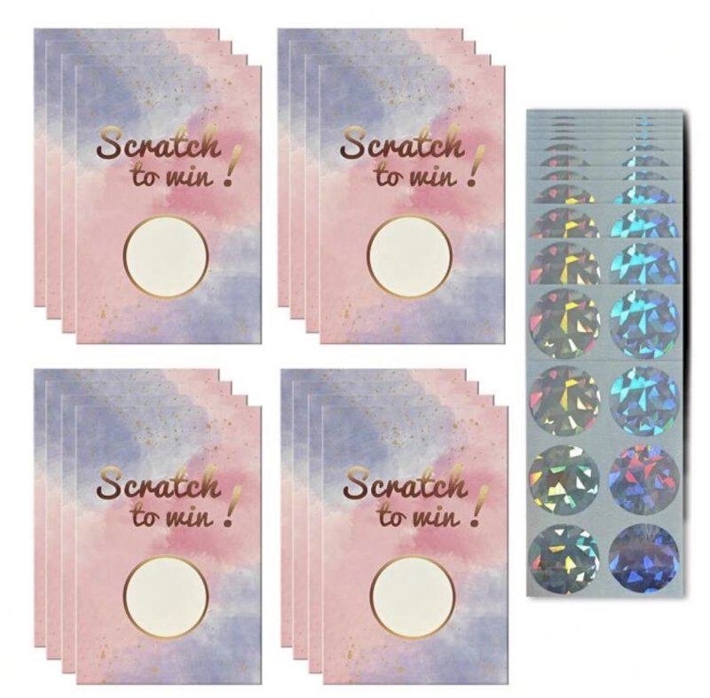 Scratch & win 10 Pcs