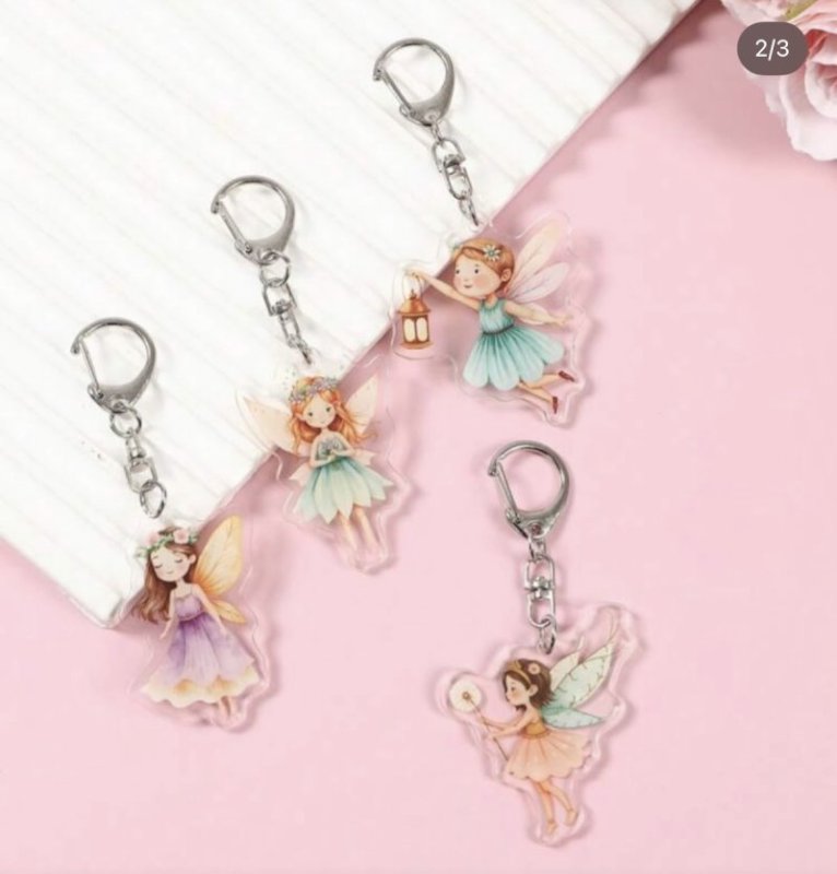 Keychains 6 Pcs