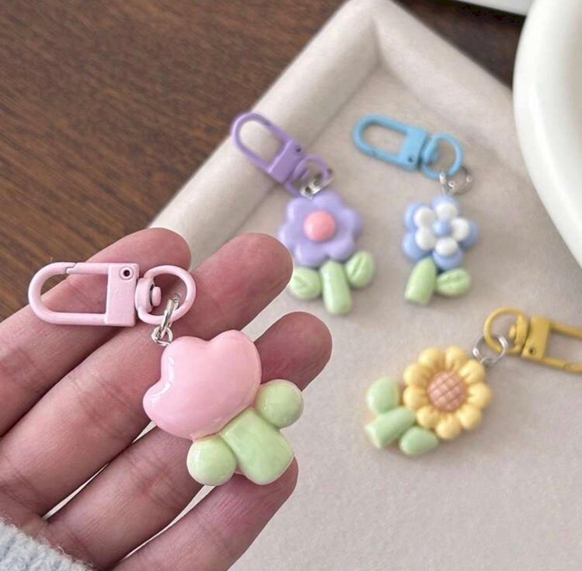 Keychains 4 Pcs