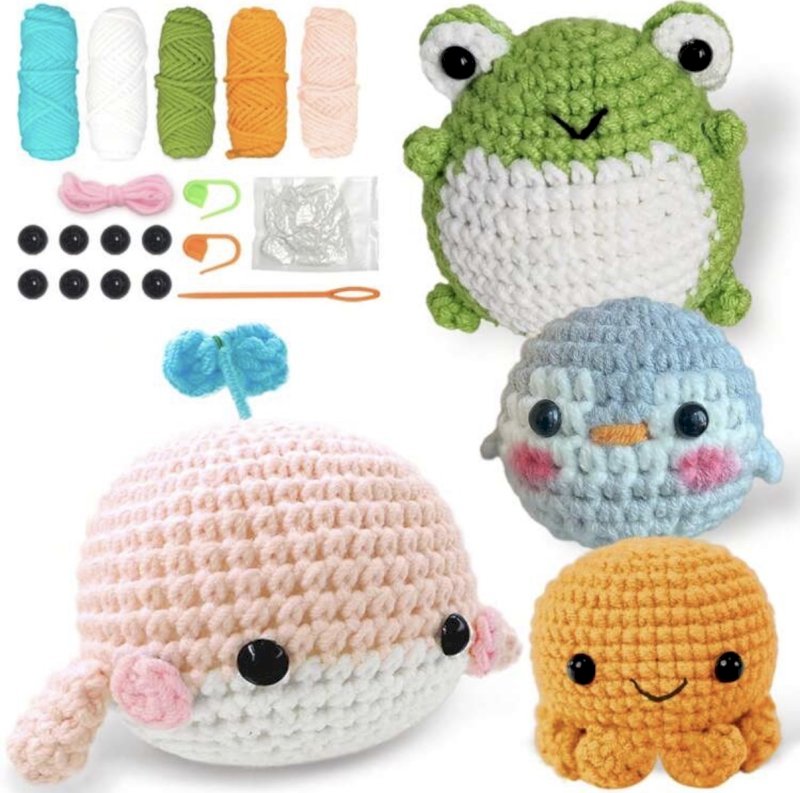 Crochet set 5 Pcs