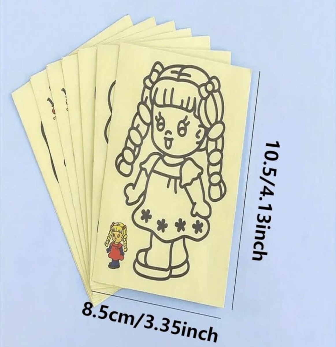 Sand painting 10 Pcs