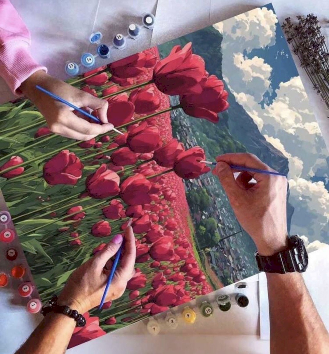 Painting by numbers