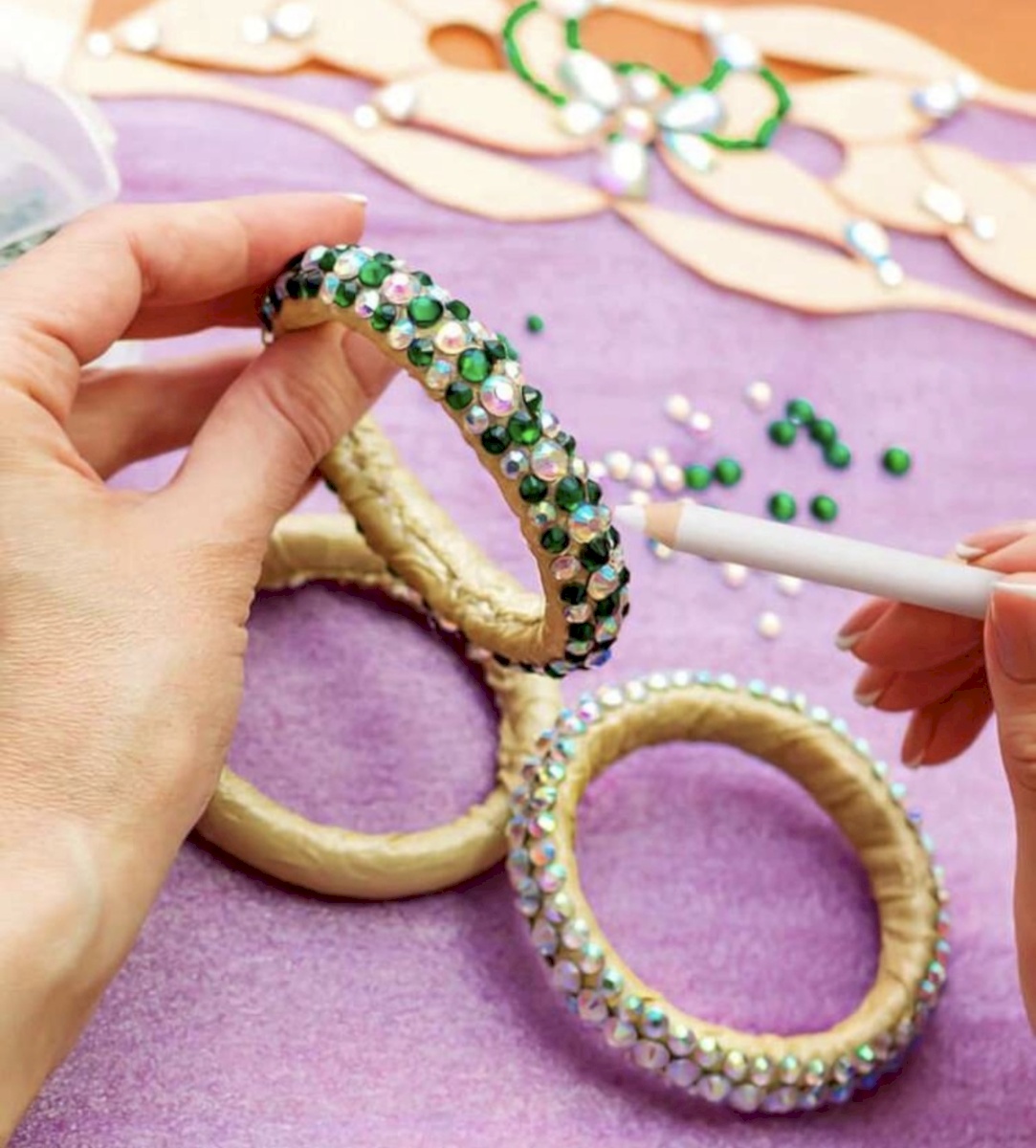 Rhinestone pen