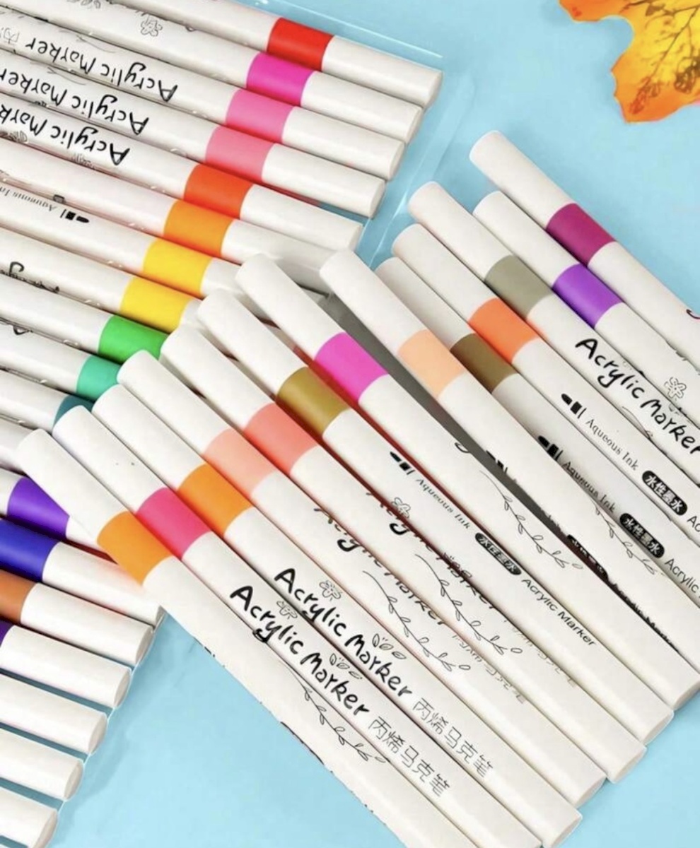 Acrylic markers 60 Pcs