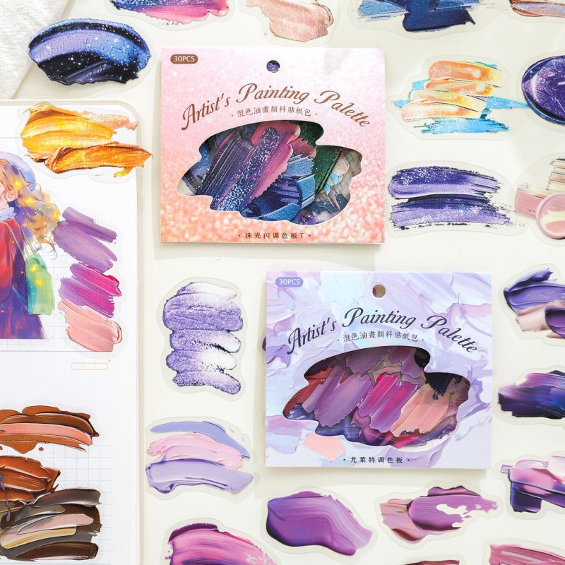 Scrapbooking stickers