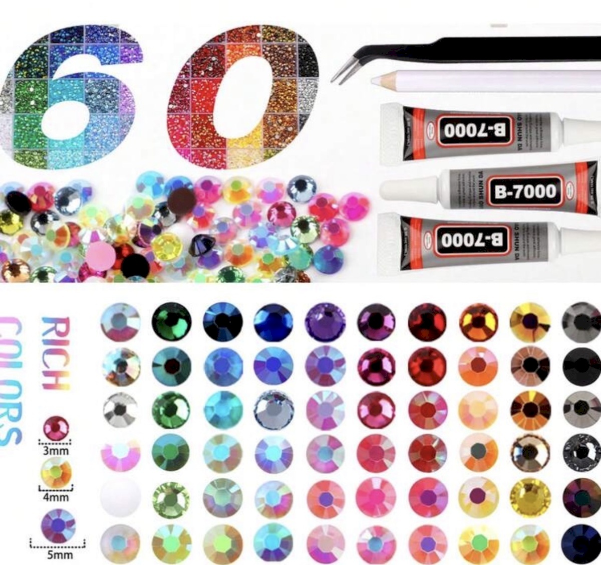 Diamond painting set