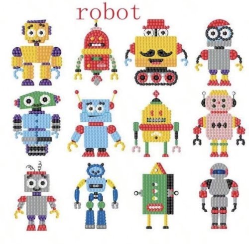 Diamond painting stickers