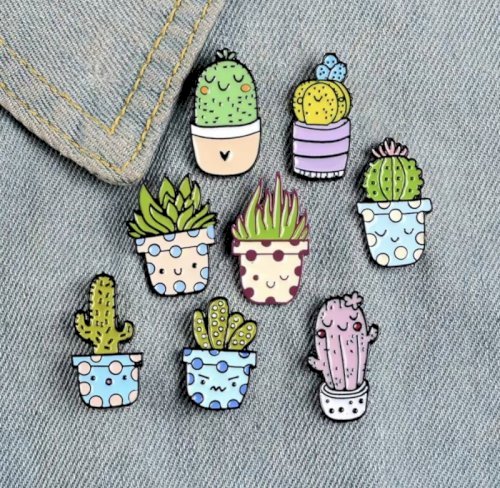 Cactus pins