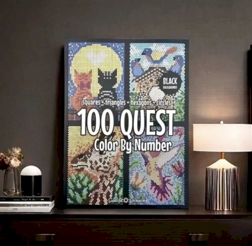 paint by numbers book