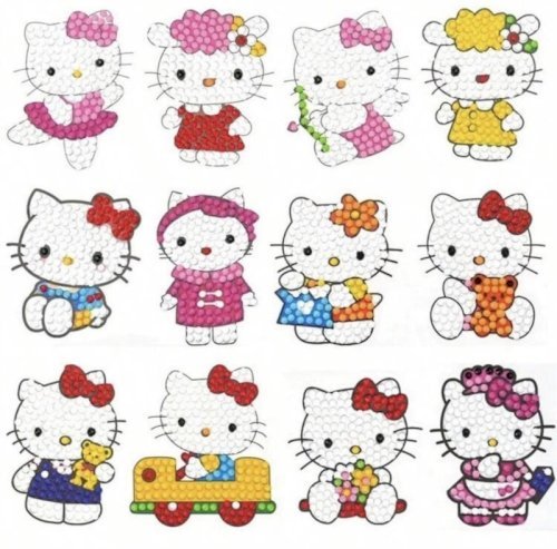 Diamond painting stickers