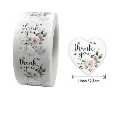 Sticker roll - 500 Pieces