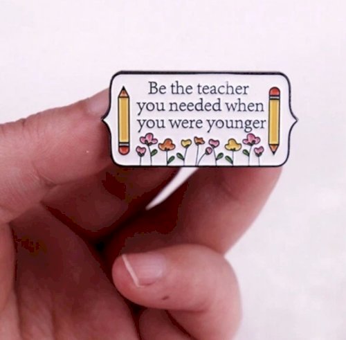 Teachers pin
