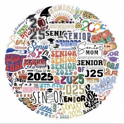 Seniors stickers