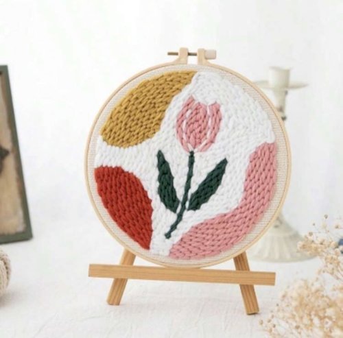Poke embroidery