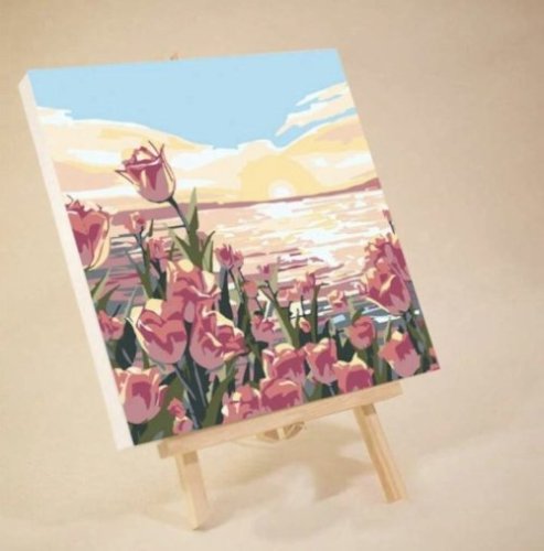 Painting by numbers with Frame